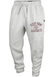 47 Texas A&amp;M Aggies Mens Grey Trailside Jogger Fashion Sweatpants