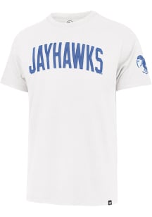47 Kansas Jayhawks White Namesake 1912 Short Sleeve Fashion T Shirt