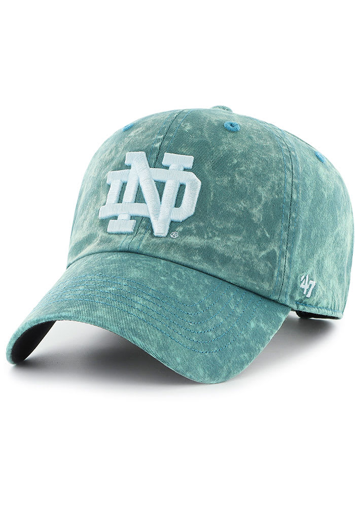 47 Notre Dame Fighting Irish Gamut Clean Up Adjustable Hat - Teal