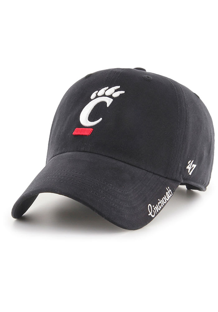 47 Cincinnati Bearcats Black Miata 47 Clean Up Womens Adjustable Hat