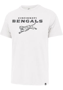 47 Cincinnati Bengals White Pregame Franklin Short Sleeve Fashion T Shirt