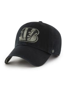 47 Cincinnati Bengals Ballpark Camo UV Clean Up Adjustable Hat - Black