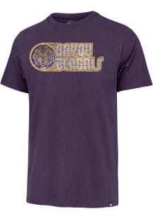 47 LSU Tigers Purple Bayou Franklin Short Sleeve Fashion T Shirt