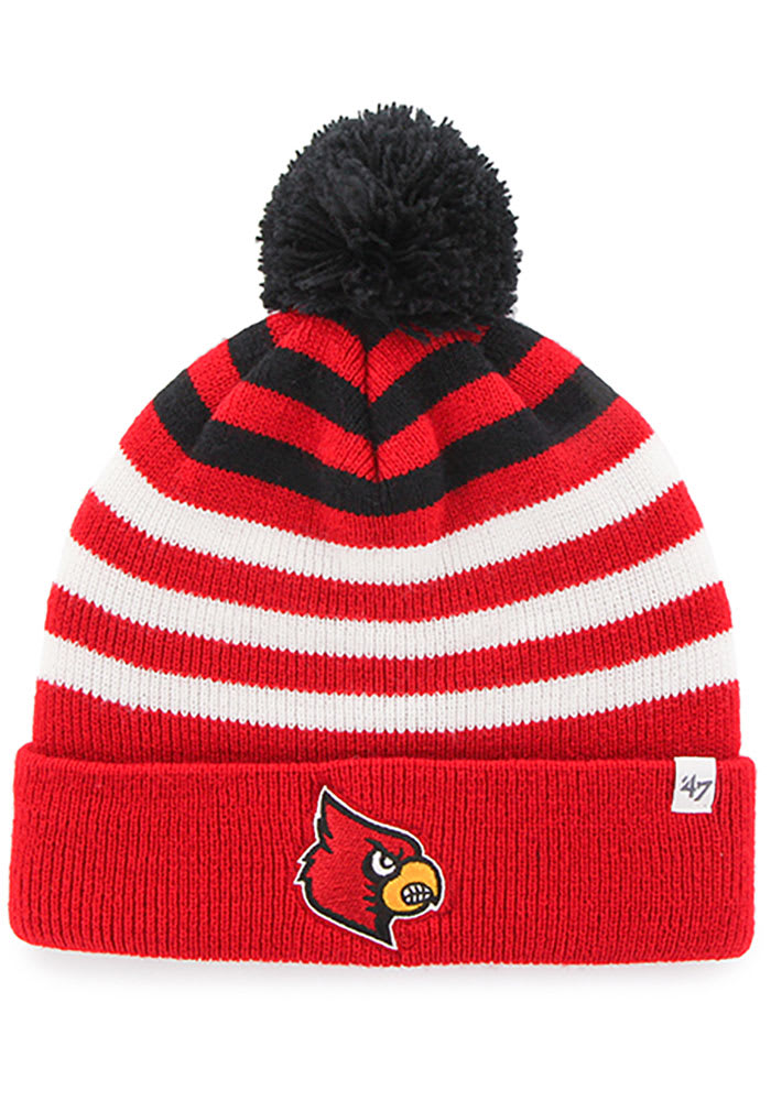 47 Louisville Cardinals Red Yipes Cuff Youth Knit Hat