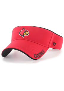 47 Louisville Cardinals Mens Red Top Rope Adjustable Visor