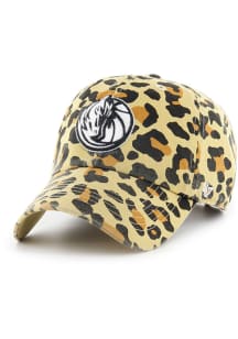 47 Dallas Mavericks Gold Bagheera Clean Up Womens Adjustable Hat