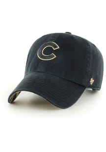 47 Chicago Cubs Black Bagheera UV Clean Up Womens Adjustable Hat
