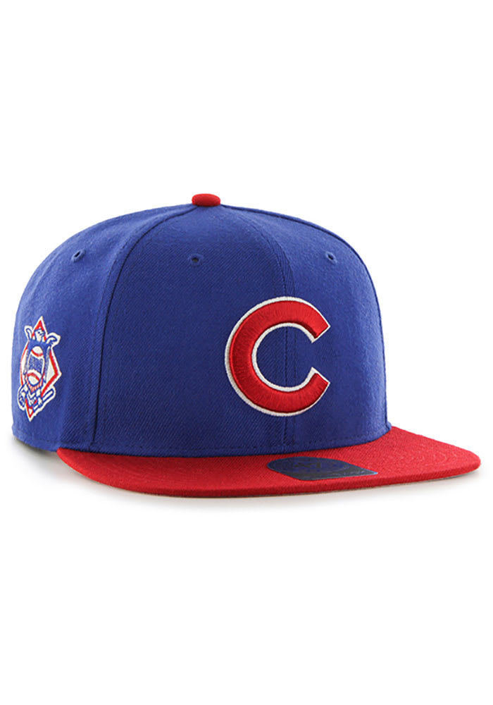 47 Chicago Cubs Blue 2T Captain Mens Snapback Hat