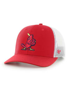 47 St Louis Cardinals Trucker Adjustable Hat - Red