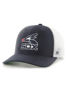 47 Chicago White Sox Mens Navy Blue Trophy Flex Hat
