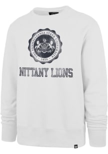 47 Penn State Nittany Lions Mens White Headline Fleece Long Sleeve Fashion Sweatshirt