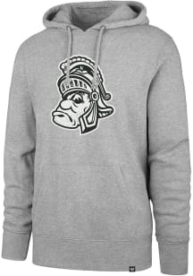 47 Michigan State Spartans Mens Grey Headline Fleece Fashion Hood