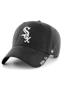 47 Chicago White Sox Black Miata Clean Up Womens Adjustable Hat