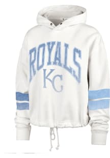 47 Kansas City Royals Womens Ivory Harper Hooded Sweatshirt