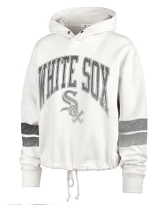 47 Chicago White Sox Womens Ivory Harper Hooded Sweatshirt
