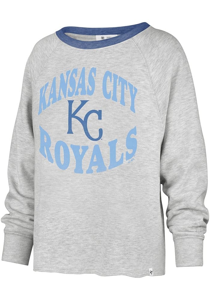 47 Women's Kansas City Royals Blue Kennedy Hoodie