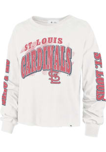 47 St Louis Cardinals Womens Ivory Parkway LS Tee