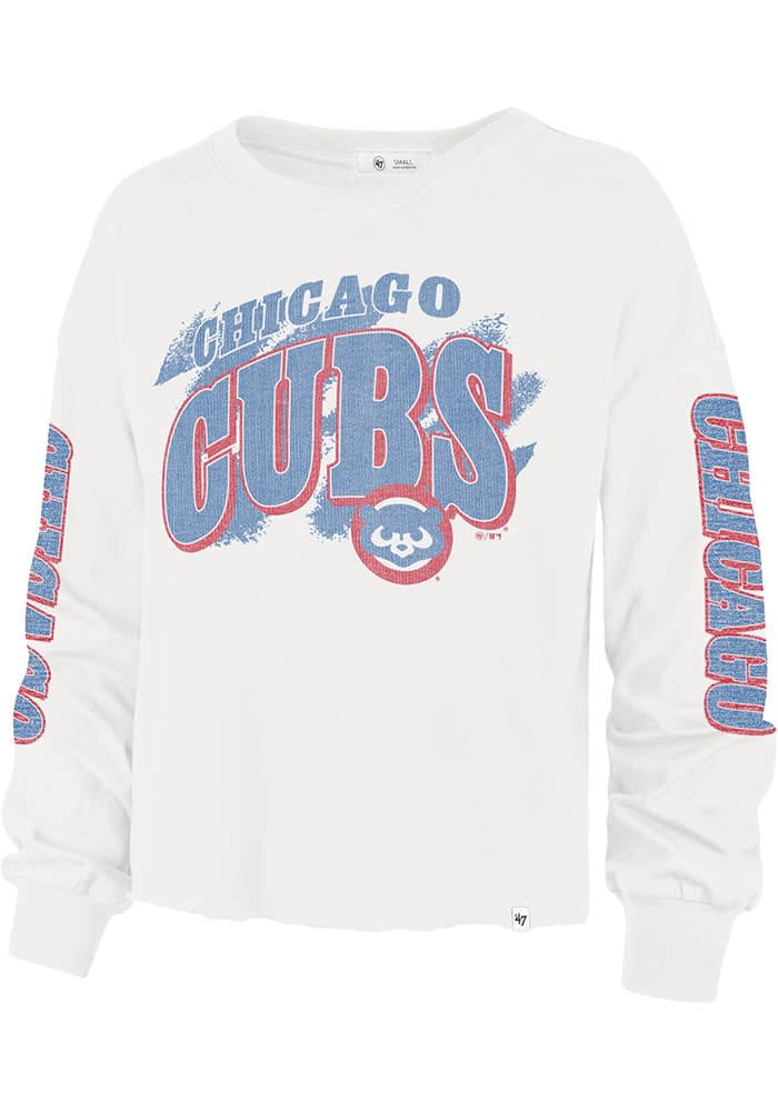 47 Brand / Women's Chicago Cubs Gray Parkway Long Sleeve T-Shirt