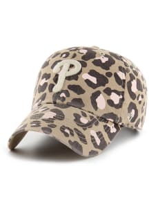 47 Philadelphia Phillies Brown Bagheera Clean Up Womens Adjustable Hat