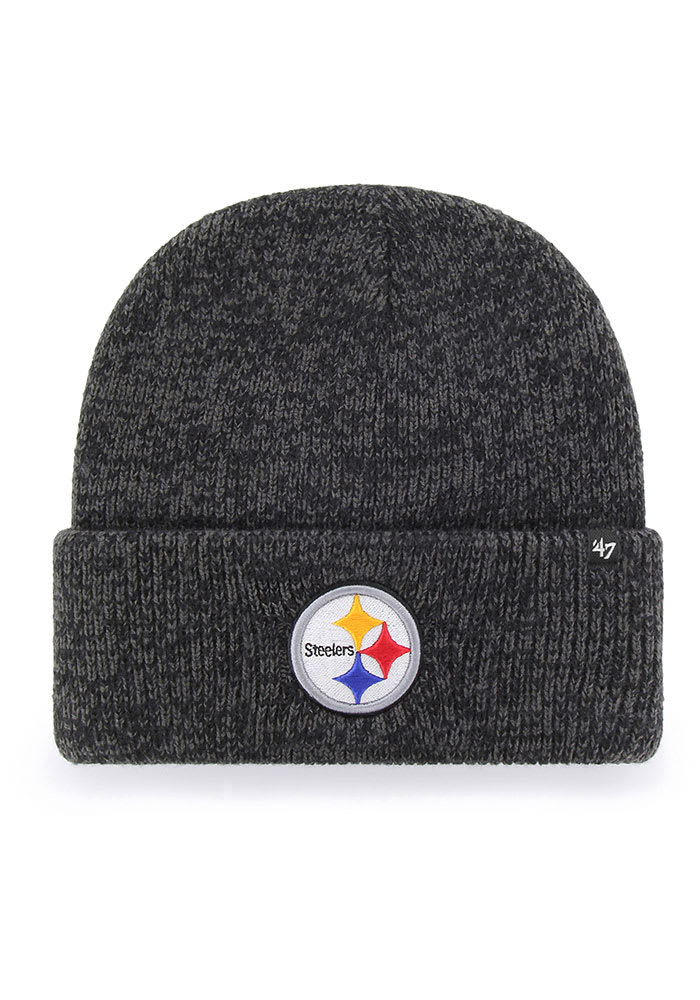 Pittsburgh Steelers '47 Honepatch Pom Knit Hat