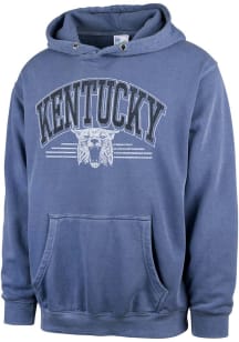 47 Kentucky Wildcats Mens Blue Sun Fade Pierce Fashion Hood