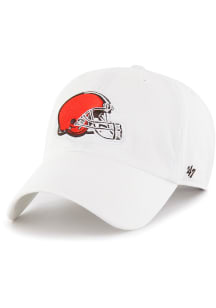 47 Cleveland Browns Clean Up Adjustable Hat - White