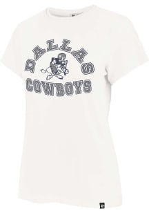 47 Dallas Cowboys Womens White Good Game Short Sleeve T-Shirt
