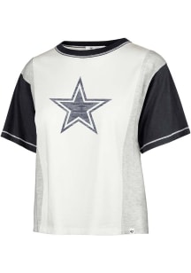 47 Dallas Cowboys Womens White Premier Short Sleeve T-Shirt