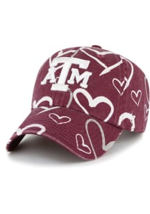 47 Texas A&amp;M Aggies Maroon Adore Clean Up Youth Adjustable Hat