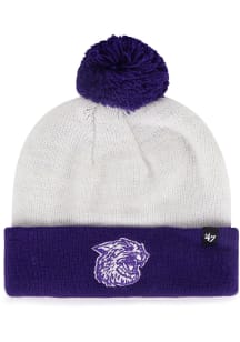 47 K-State Wildcats Bam Bam Knit Set Baby Knit Hat - White