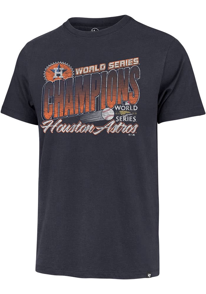 Houston Astros '47 2022 World Series Champions Franklin T-Shirt - Gray