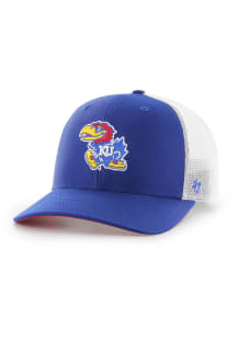 47 Kansas Jayhawks Mens Blue Trophy Flex Hat
