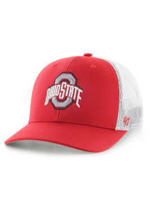 47 Ohio State Buckeyes Mens Red Trophy Flex Hat