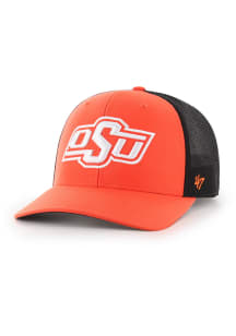 47 Oklahoma State Cowboys Mens Orange Trophy Flex Hat
