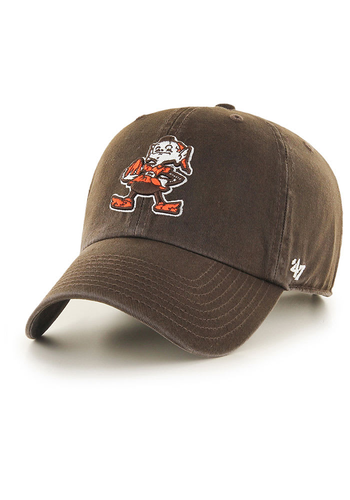 Women's New Era Orange/Brown Cleveland Browns Brownie The Elf