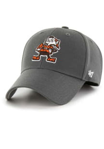 47 Cleveland Browns Baby Brownie MVP Adjustable Hat - Charcoal