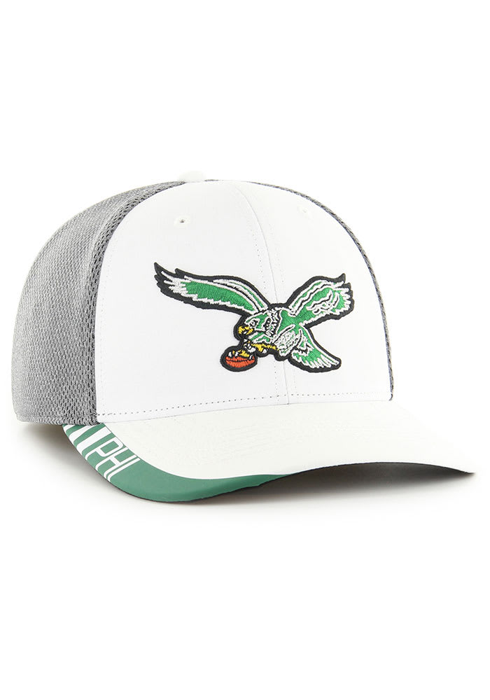 Philadelphia Eagles '47 Trophy Trucker Flex Hat - Black/White