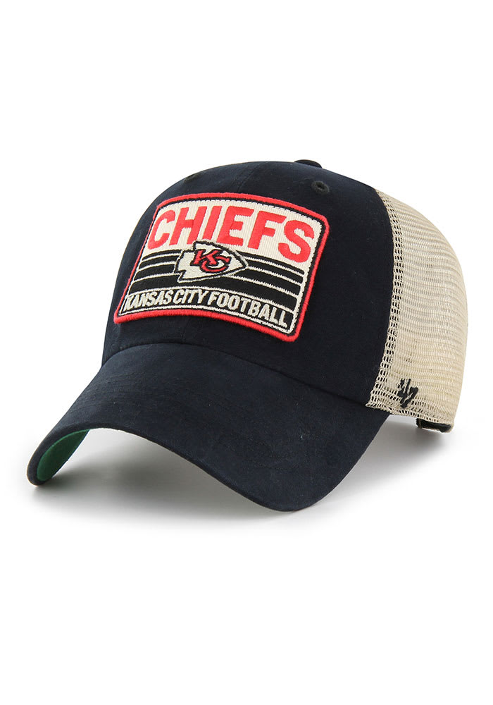 47 Brand Kansas City Chiefs Sidestep Adjustable Hat