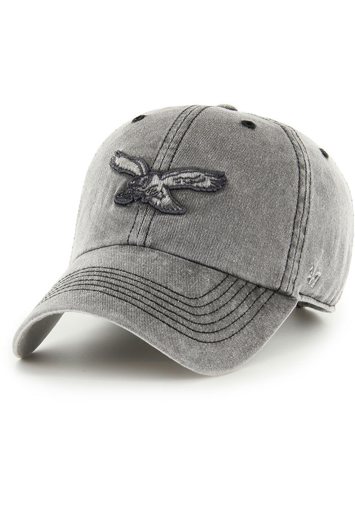 47 Philadelphia Eagles Black Retro Mist Clean Up Womens Adjustable Hat