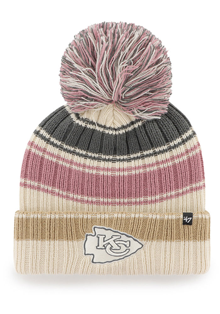 47 Kansas City Chiefs Natural Daphne Womens Knit Hat