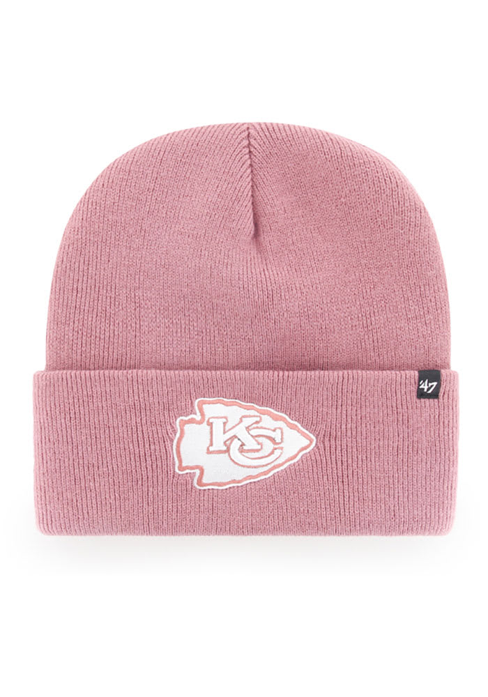 47 Kansas City Chiefs Pink Haymaker Womens Knit Hat