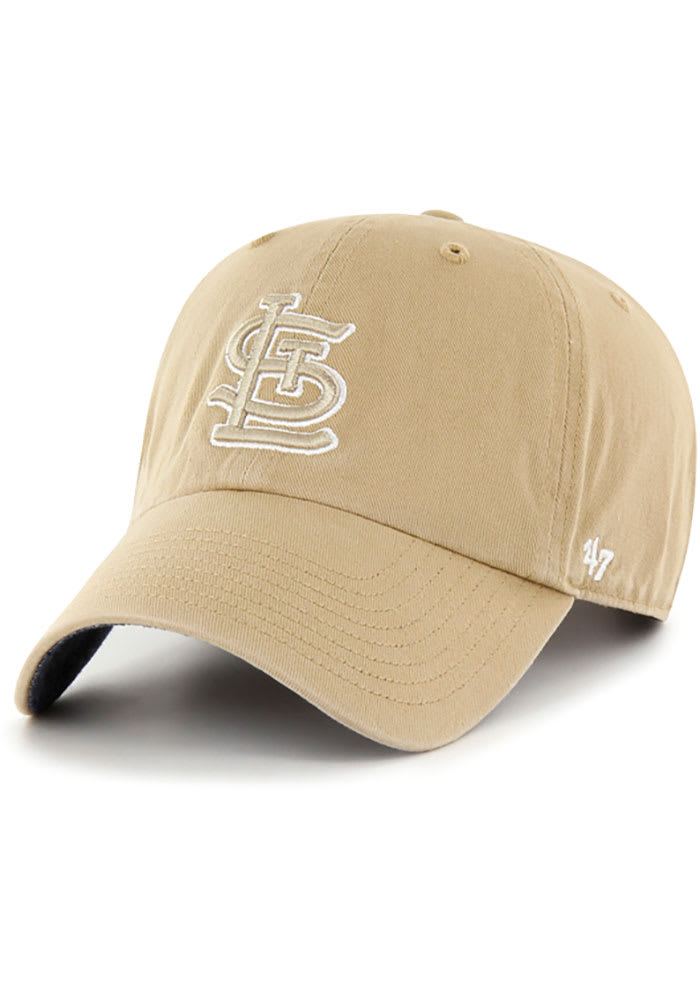 Men's '47 Khaki Detroit Tigers Chambray Ballpark Clean Up Adjustable Hat