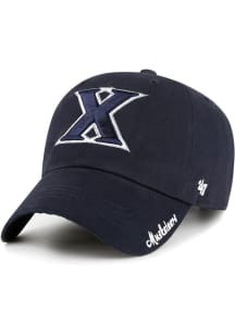 47 Xavier Musketeers Navy Blue Miata Clean Up Womens Adjustable Hat