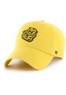 47 Yellow Michigan Wolverines Secondary Clean Up Adjustable Hat