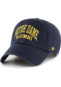 47 Notre Dame Fighting Irish Lawford Clean Up Adjustable Hat - Navy Blue