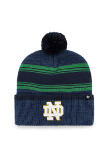 47 Notre Dame Fighting Irish Navy Blue Fadeout Cuff Mens Knit Hat