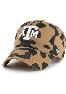 47 Texas A&amp;M Aggies Brown Rosette Clean Up Womens Adjustable Hat