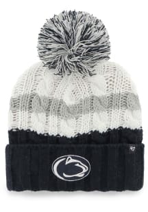 47 Penn State Nittany Lions Navy Blue Ashfield Cuff Knit Womens Knit Hat