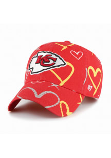 47 Kansas City Chiefs Red Adore Clean Up Youth Adjustable Hat