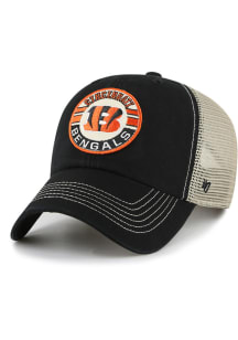 47 Cincinnati Bengals Notch Clean Up Adjustable Hat - Black